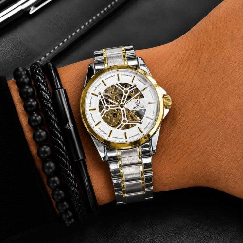 ROLEEX_AUTO_GOLD-TT-WHITE