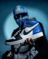 Jordan 1 High Fragment Union LA White Blue 614