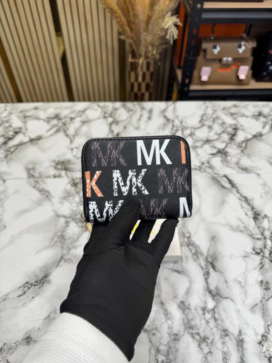 MICHAEL_KOR PREMIUM QUALITY ZIP WALLET (MK-104 BLACK)