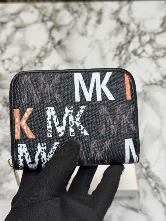 MICHAEL_KOR PREMIUM QUALITY ZIP WALLET (MK-104 BLACK)