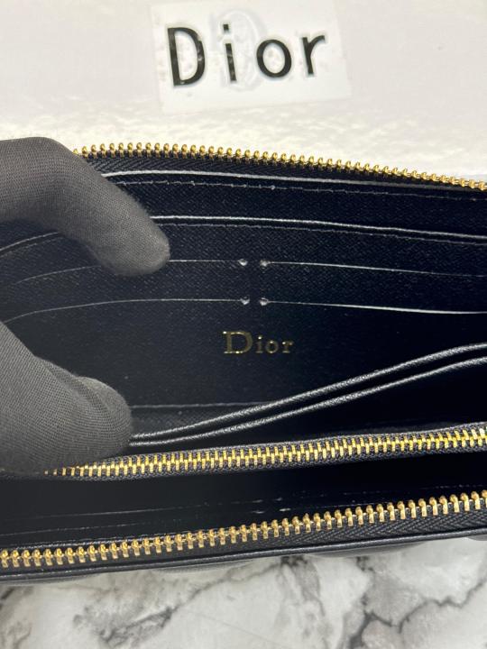 Dio Portfolio Premium Zip Wallet With Box( 60017 Black)