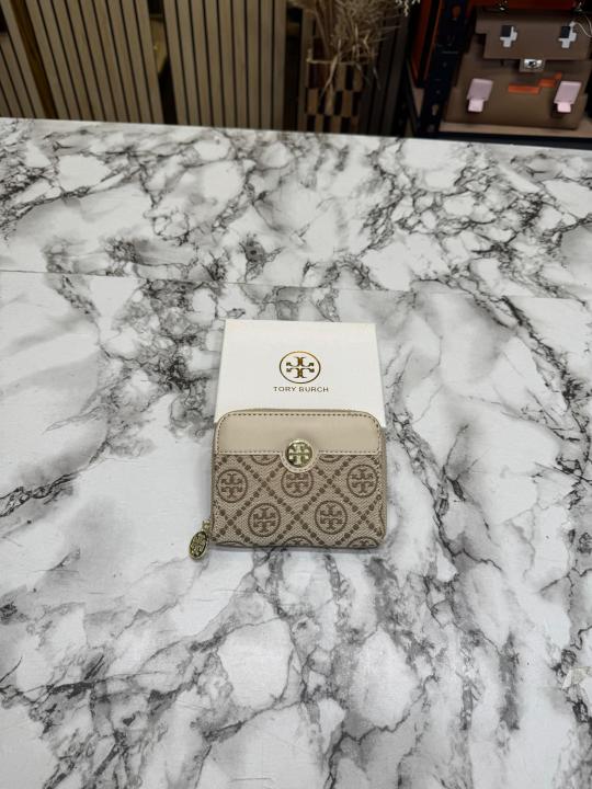 TORY BURC PREMIUM LADIES WALLET (203-APRICOT)