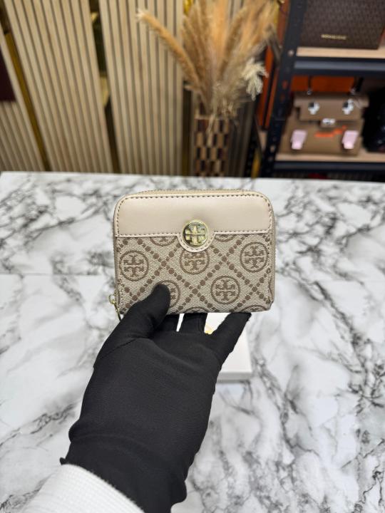 TORY BURC PREMIUM LADIES WALLET (203-APRICOT)