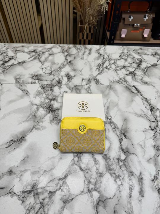 TORY BURC PREMIUM LADIES WALLET (203- [ YELLOW]
