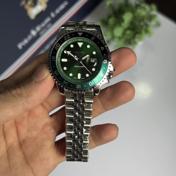 Seiko GMT Mens Quartz watch