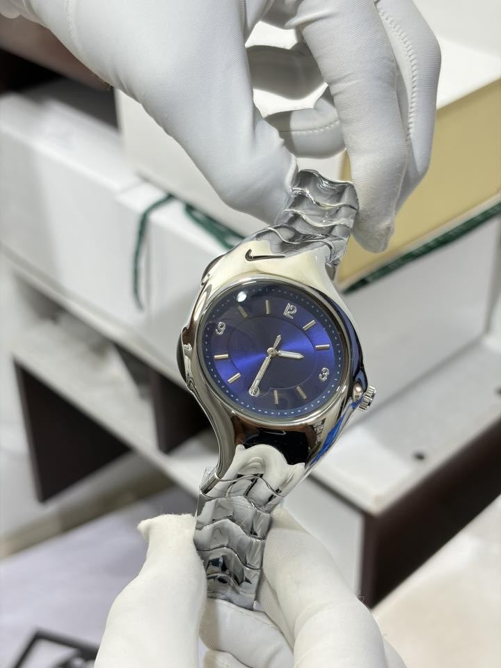 NIK KE TRIAX GLOSSY SILVER BLUE 883