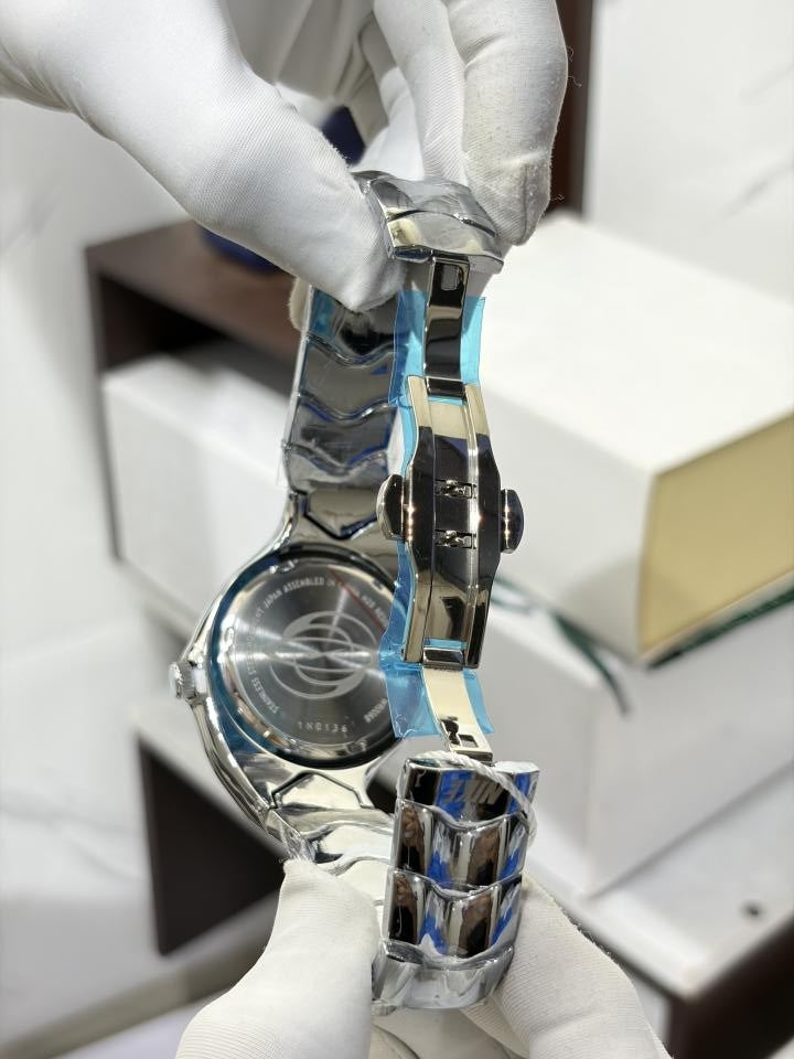 NIK KE TRIAX GLOSSY SILVER BLUE 883