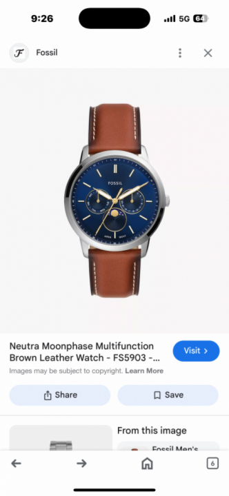Fossi Neutra FS5903 Moonphase