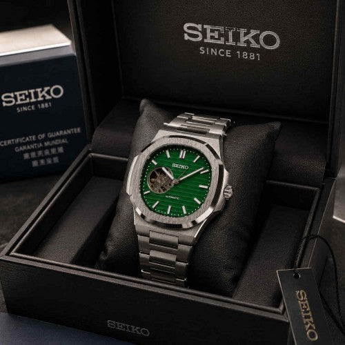 SEIKO_AUTO_SILVER-GREEN