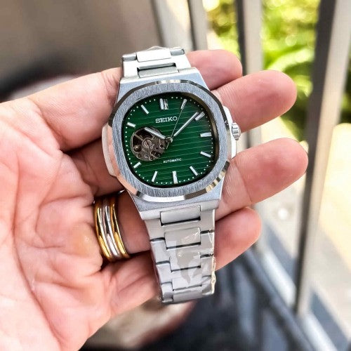 SEIKO_AUTO_SILVER-GREEN