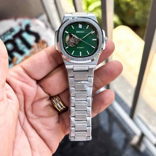 SEIKO_AUTO_SILVER-GREEN