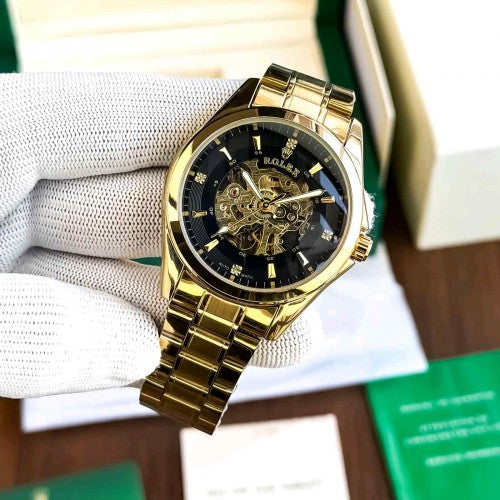 Rolee_x Automatic Gold Black