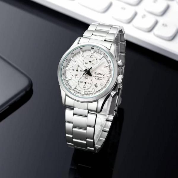 Seiko Prospex Police Tauriko silver white