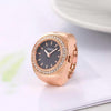FOSSIIL DIAMOND UNISEX RING WATCH R-31