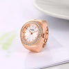 FOSSIIL DIAMOND UNISEX RING WATCH R-32