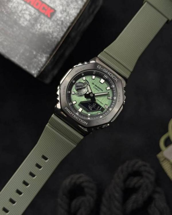 Casio g shock gm2100 full green