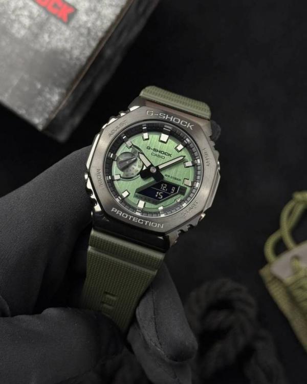 Casio g shock gm2100 full green