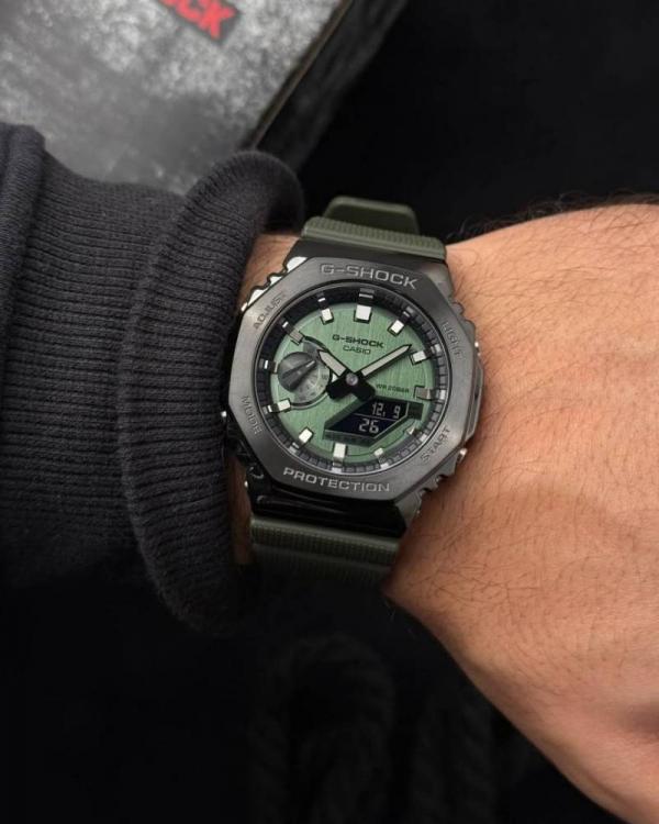 Casio g shock gm2100 full green