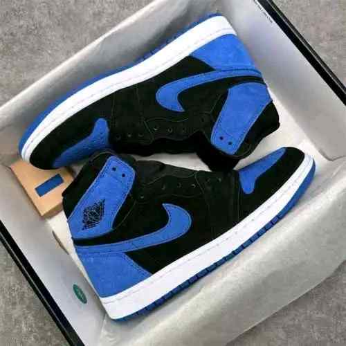 Nikkee Air Jordan 1 High Royal Reimagined Semi UA Quality