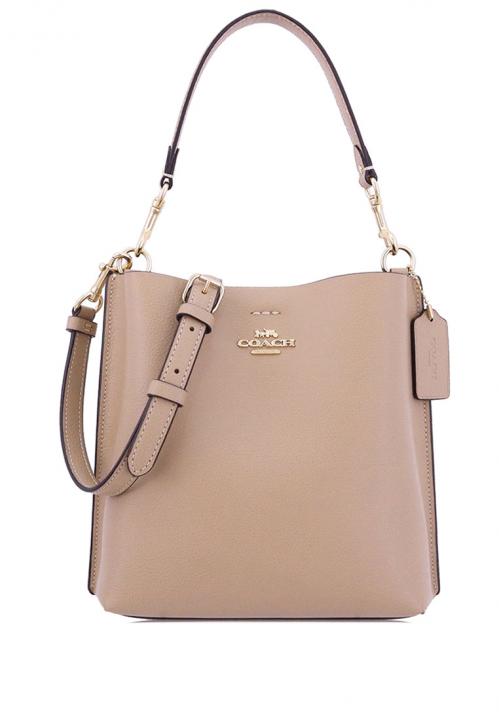 Coac Mollie Bucket Bag Premium Quality With Box And Dust Ba ) (F 65228) Apricot