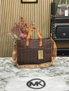 MICHAEL KORRS GIGI TOTE BAG WITH DUST BAG PREMIUM QUALITY (BROWN)