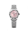 Rolex Date Just 31mm Silver Pink