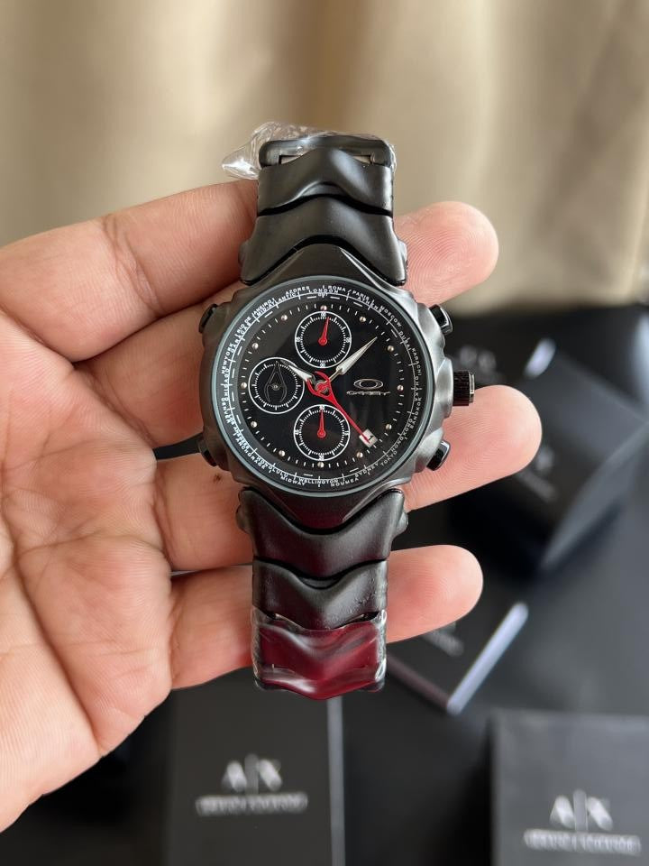 OAKLE ALL CHRONO WORKING PREMIUM WATCH