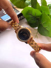 Tissot round black em5