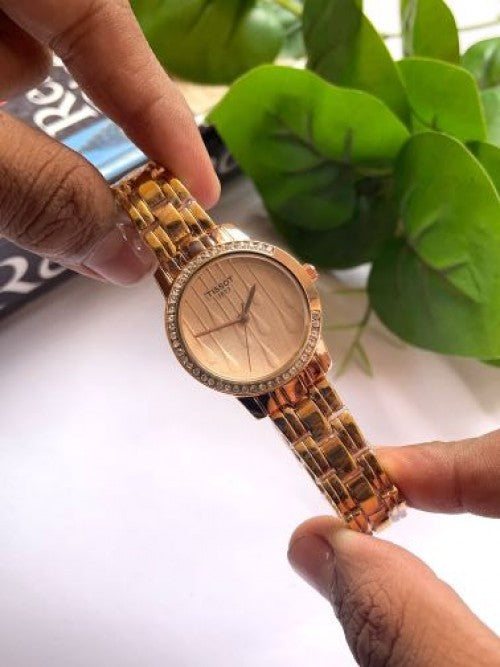 Tissot round copper em5