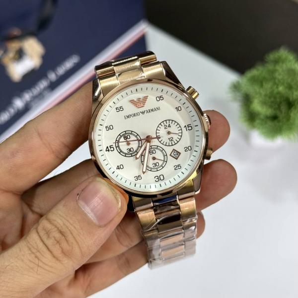 Emporio Armaani Metal Chronograph (All Working)