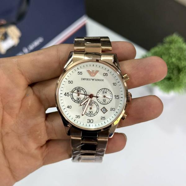 Emporio Armaani Metal Chronograph (All Working)
