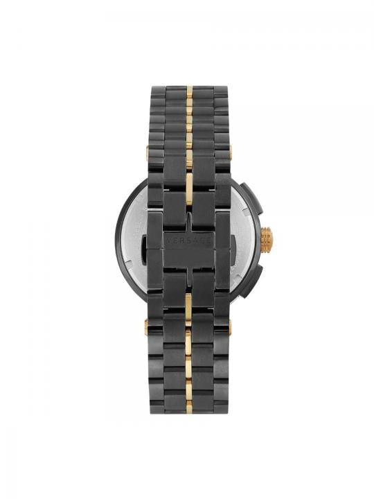 Versace Aion Chronograph Two Tone Gold And Black