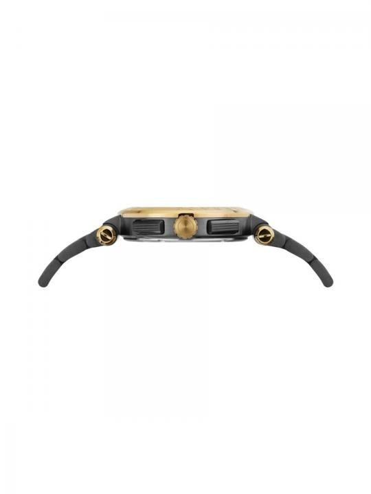 Versace Aion Chronograph Two Tone Gold And Black
