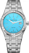 Maurice Lacroix Aikon Quartz 40mm With A Vibrant TurquoiseLight Blue Dial