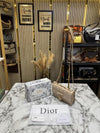 Dioxr Lady D Joy Style Cannage Lambskin Leather Chain Shoulder Ba ricot) (2804)