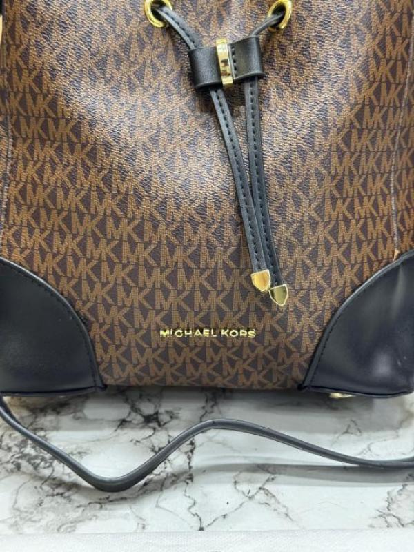 Michael Kor Mercer Premium Quality Bucket Bag With Dust Bag (Coffee) (V 198)
