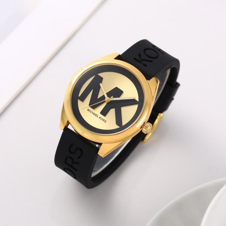 Michael_l Kors Janelle Black-Gold