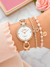 COAC CH LADIES ROSE WHITE ANALOG 621