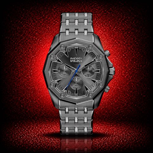 Authentic Grade Diesel DZ4708 Stainless Steel Chronograph Watch