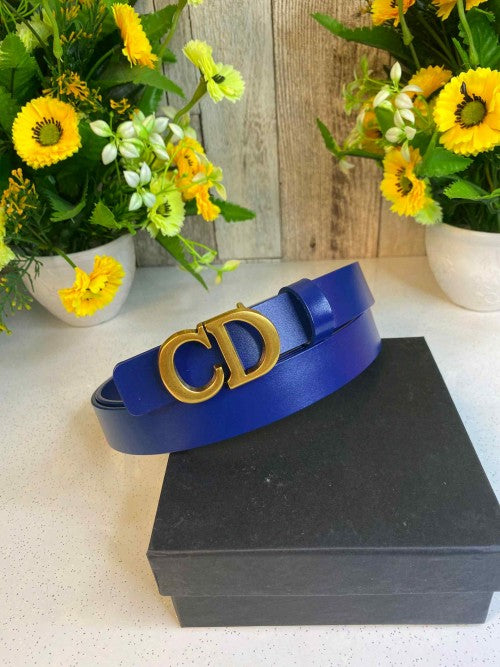 CD DIOO_R LADIES BELT WID OG BOX CARD