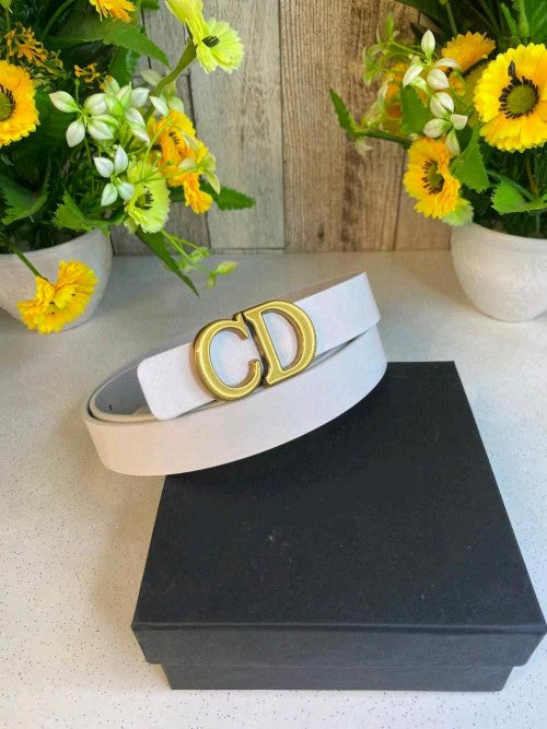 CD DIOO_R LADIES BELT WID OG BOX CARD