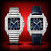 Santos De Cartier Large Model Dual Strap