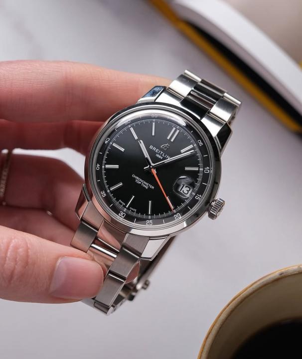 Breitling Top Time B31 Featuring A Distinctive Silver Dark Dial