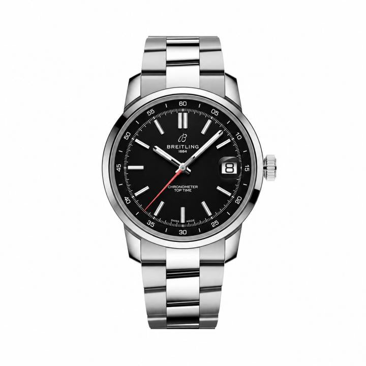 Breitling Top Time B31 Featuring A Distinctive Silver Dark Dial