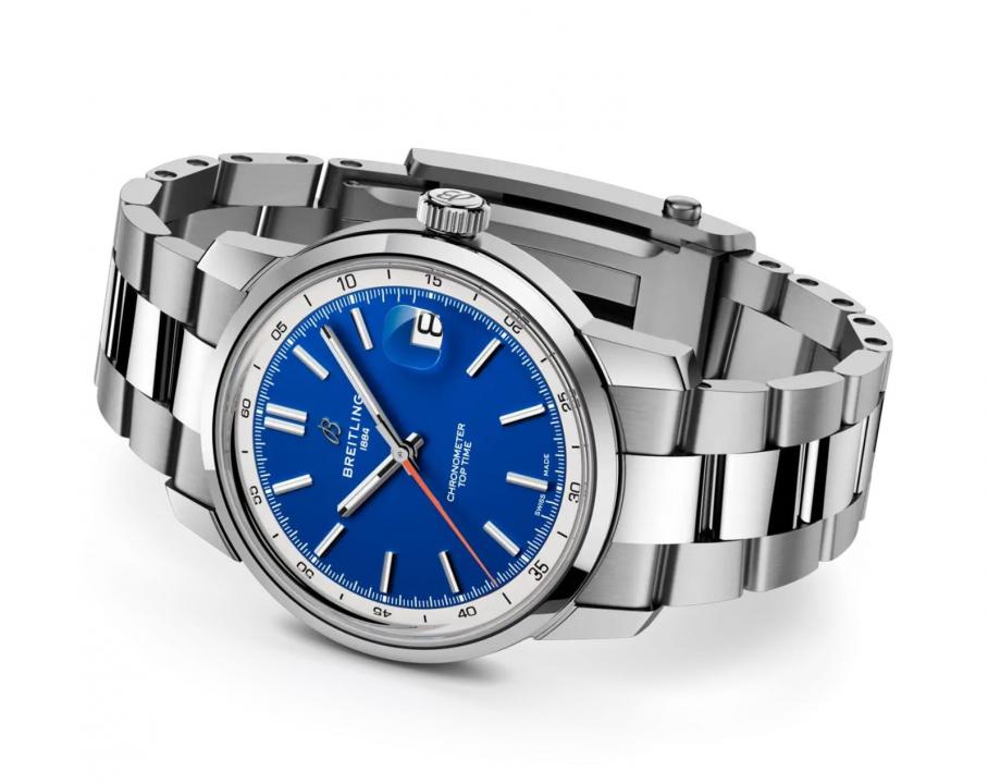 Breitling Top Time B31 Automatic Vibrant Blue Dial