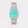 Gucci 25H 30mm Silver Tiffany Diamond Bezel