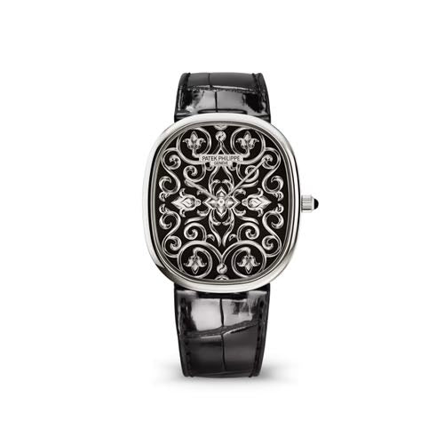 Patek Philippe Rare Handicrafts Black black champlev enamel dial