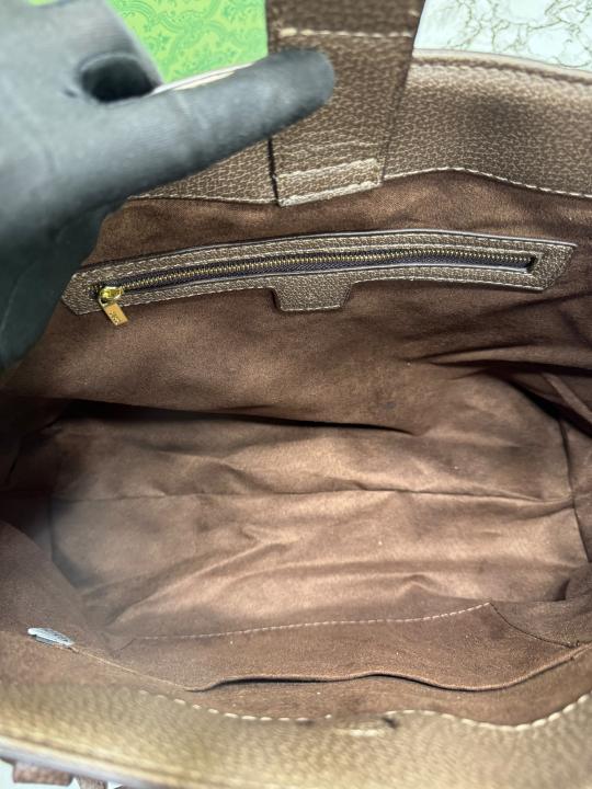 Gucc GG Supreme Tote Bag With Og Box And Dust Bag