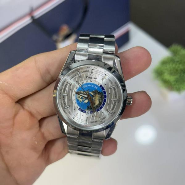 Omegga Seamaster Aqua Terra World Map ( Swift Movement )