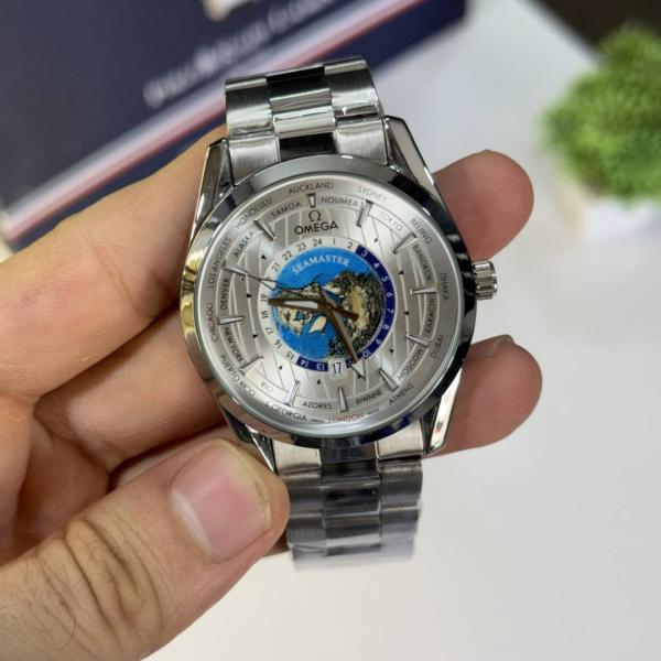 Omegga Seamaster Aqua Terra World Map ( Swift Movement )